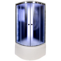 Душевая кабина AvaCan B10S LED BLACK