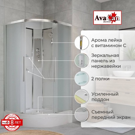 Душевая кабина EM3010N без крыши