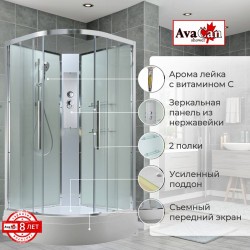Душевая кабина EM3010NT без крыши прозрачная